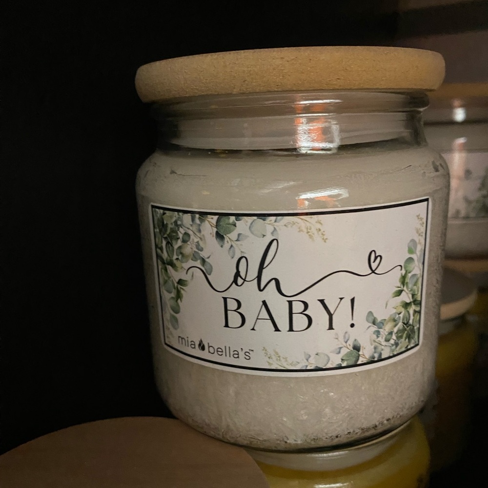 Oh baby candle